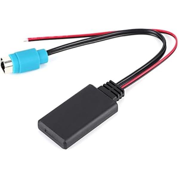 Sorandy Bezprzewodowy Adapter Bluetooth AUX-IN Pasujący do CDE-W203Ri IDA X303 X305 X301, Wygodna Opcja Plug and Play dla Samochodowego Sprzętu Audio, Stabilne Połączenie Bluetooth 4.1 do