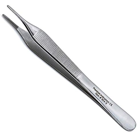 Dressing Adson Serrated Tip Tweezer 15cm Tissue Forceps Surgical Medical Plier Instruments Cover