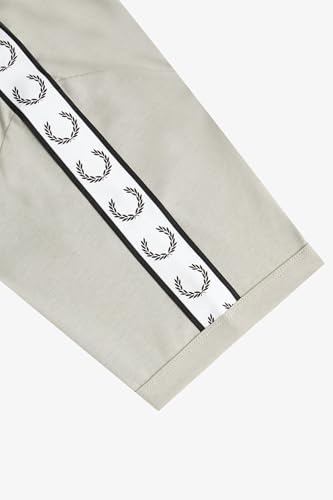 T-shirt Taped Ringer Fred Perry en maille de coton premium durable - 3