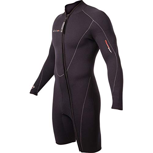 Henderson Man Thermoprene Long Sleeve Shorty / Jacket (Front Zip) 7Mm Scuba Wetsuit-Xsmall #TOP2