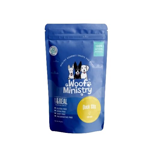 Woof Ministry Duck Stix for Dogs, Single Ingredient Dehydrated Dog Treats (Non Veg Treats -100 Grams) (B0D32YYTY6) Amazon Price History, Amazon Price Tracker