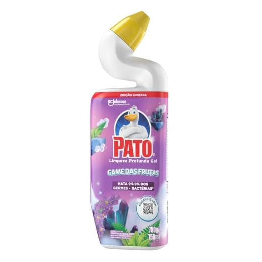 Pato Limpador Sanitário Limpeza Profunda Gel Edição Limitada Game das Frutas 750ml