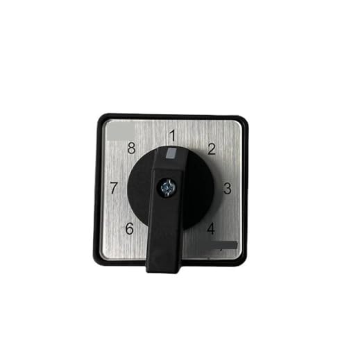 Interruptor de leva LW39B-16/4 rotativo con 8 posiciones y 4 polos para motor