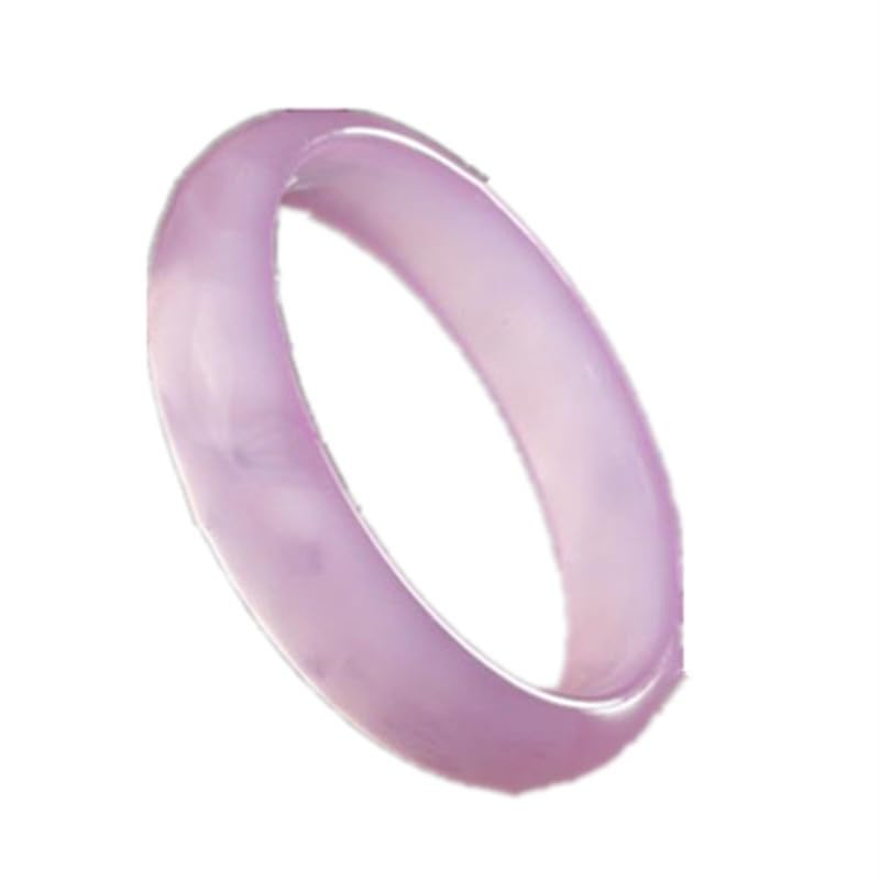Bracelet en jade pour femmes bijoux de fortune calcédoine rose ZXQUEGF