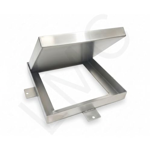 Image of LMC Stainless Steel Manhole Cover Stone Recessed (Heavy Duty) 12-Inches(300x300mm)