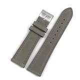 Cong Yi Cinturino for Orologio A Sgancio Rapido for Uomo Donna 18mm 19mm 20mm 22mm Cinturino(Light Gray,18mm,S-110 70mm)