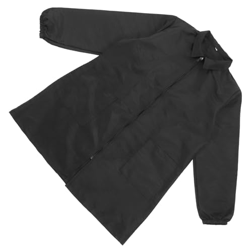 NULYLU 美容師の作業服 女性用の身だしなみユニフォーム ペットのグルーミングエプロン 犬のグルーミング作業着 女性用ペットグルーミングエプロン ナイロンポリエステル Black