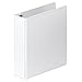 Wilson Jones Heavy Duty Round Ring View Binder with Extra Durable Hinge, 2 Inch, Customizable, White (W363-44WA), 1-Pack