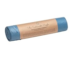 TSP Recycling Zugband Müllbeutel 35L - zu mind. 90% aus Post-Consumer-Abfällen (PE) - Blauer Engel zertifiziert - sicher & reißfest - für den Restmüll und die Wertstoffsammlung (35 Liter (15 Stück))