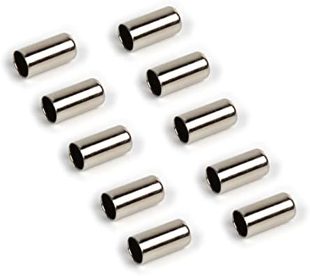 Follde Bike Brake Cable End Caps, MTB Road Bicycle Accessories Part for Shimano bicycle brake cable Housing Ferrule End Caps Aluminum Alloy, 10pcs