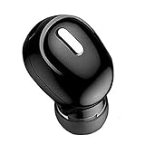 Un Solo oído Mini Auricular Mini Bluetooth en Auriculares Deportivos para el oído con micrófono Función Manos Libres Compatible con Samsung Huawei...
