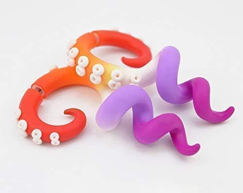 Lesbian Earrings Lesbian Love Lesbian Pride Flag LGBT Pride Month 2022 Lesbian Jewelry Cute Lesbian Couples Fake Gauge Earrings Faux Ear Gauges Plugs Butch Lesbian Famous Lesbian Piercing