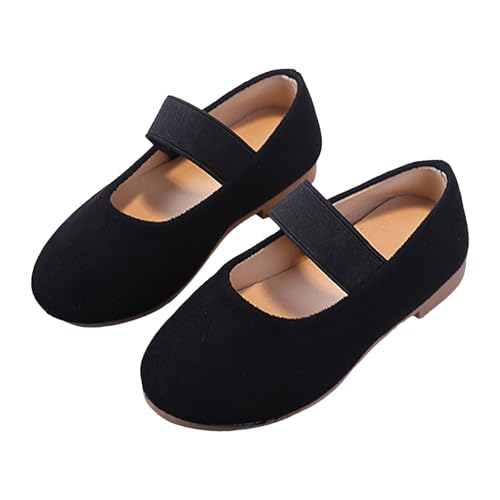 Girls Dress Shoes Toddler Flower Girl Mary Jane Shoes Soft Sole Slip On Ballet Flat for School Wedding Party