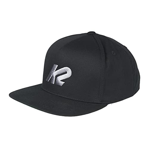 K2 Snow Gorra de 5 Paneles béisbol, Negro, Talla única Unisex Adulto Cover