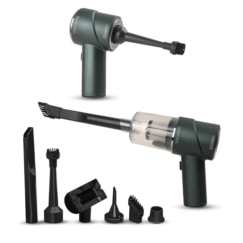 Image of Robustt Wireless Portable Car Vacuum Cleaner with Blower | 2 in 1 Vaccum Cleaner | Powered by 2000MAH | Hepa Filter | 4000pa Suction Power| High Power Copper Motor | Multifunctional