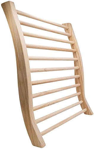 SudoreWell® Dossier ergonomique 2.0 avec pieds droits en pin Cover