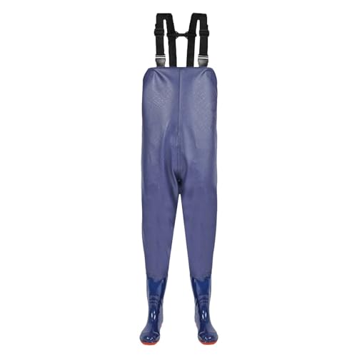 Mono Harem Vadeador, botas de pesca, pantalones de pesca con tirantes, transpirable, conjunto de mono para hombre, azul, 40