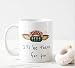 NA Taza de Central Perk Friends - Taza Divertida - Taza grosera - Taza Blanca (11 oz)