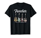 Fender Vintage Guitar Lineup Tシャツ