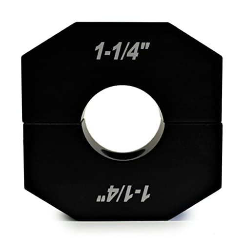1.25 in. Ballast Round Bracket, Black