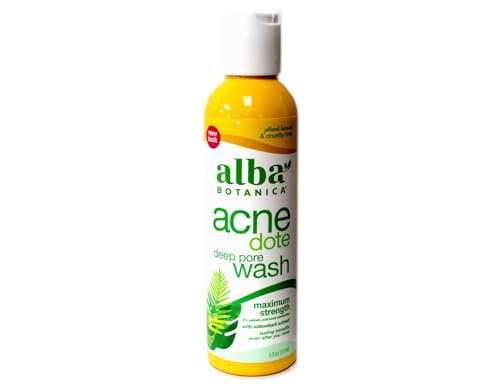 Alba Botanica Natural Acnedoto profundo lavado de poros, 6 oz (Paquete de 7)