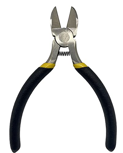Side Cutters, BOOSDEN Small Diagonal Cutting Pliers, Mini Side Cutting Pliers, Spring Loaded Wire Cutters, Wire Snips, 5 inch - Thumbnail 2