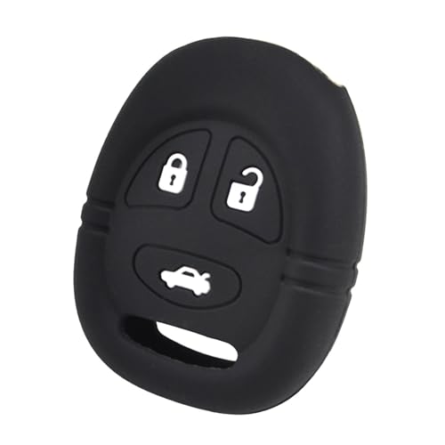 Coque de clé Saab 9-5 9-3 haute résistance mécanique avec touches souples réactives