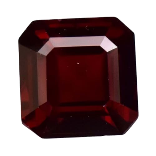Grenat naturel carré pour créer votre bague personnalisée lors d'ateliers DIY