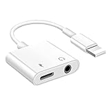 adaptador auricular iphone x 【Excelente transmisión】 ABS + TPE, materiales de alta calidad, chips de actualización integrados, le brindan velocidad y garantizan la estabilidad y confiabilidad de la transferencia de calor. Con un conductor interno de cobre puro, el cobre esmaltado tiene una excelente capacidad antiinterferencias, proporciona una calidad de sonido sin ruido y la salida es de hasta 24 bits 48 KHz, lo cual es conveniente para su uso y no afecta la calidad del sonido de los auriculares.