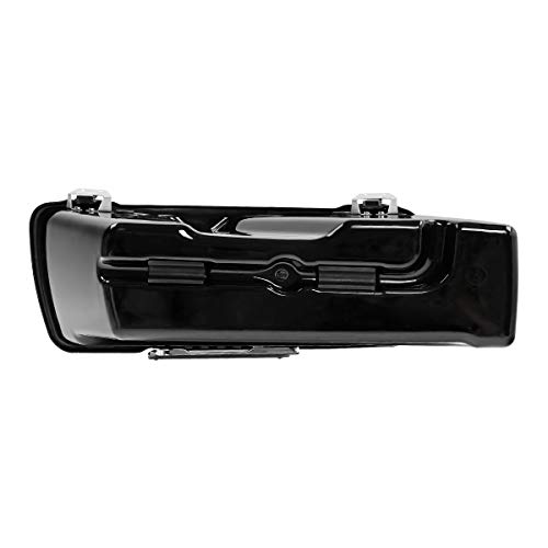 Alforjas rígidas negras TCT-MOTORPARTS para modelos Harley Davidson Touring 1993-2013 miniatura 6