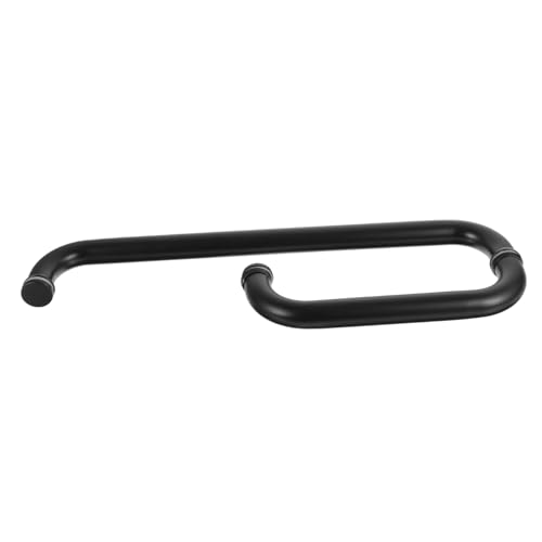 WOFASHPURET Stainless Steel Shower Door Handle Replacement Durable Glass Door Pull Handle for Bathroom Smooth Matte Finish for Shower Glass Cabinet Doors