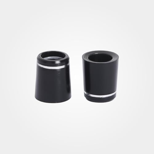 image for Mariyandh 12 Pcs 0.355'' Black Golf Club Ferrules for Irons Shaft Univ