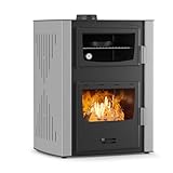 BALKAN ENERGY Hidroestufa de leña con horno ATS HYDRO MASINA 90-30, 35kW