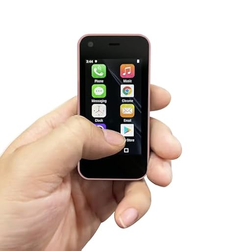 YOHOPE 3G Mini móvil, Smartphone para niños, Android 9.0 Procesador de Cuatro núcleos, 2 GB de RAM, 16 GB de ROM, 5,0 MP, móvil económico sin Contrato (Rosa) | Ya disponible en tu tienda friki favorita! En mundofriki.es!