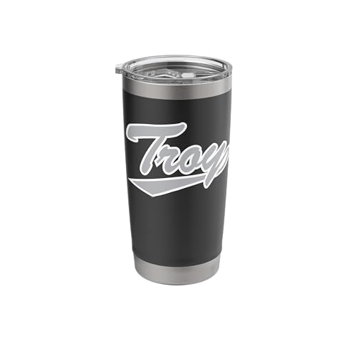 Troy University Trojans | Official NCAA Merch | PPTROY03 Stainless Steel Insulated Tumbler