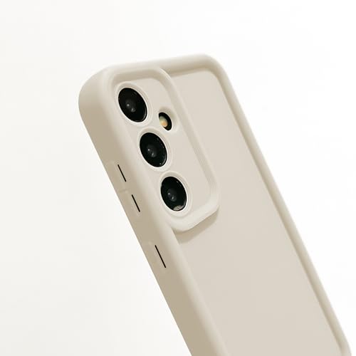 Puxicu Slim Case for Samsung Galaxy S21 Plus, Enhanced Camera Protection, Shockproof Skin-Friendly Touch Soft Case Cover for Samsung Galaxy S21+ Phone, White - image 2