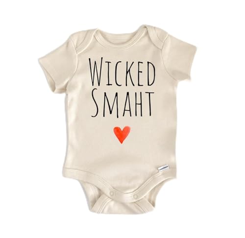 Massachusetts Wicked Boston - Baby Boy Girl Clothes Infant Bodysuit Funny Cute Newborn