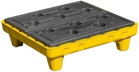 Oil Spill Collection Pallets Oil Spill Platforms Stackable Oil Spill Collection Platforms Modular Outdoor Warehouses Factory Garage Storage Oil Drums Oil Spill Collection Pallets Polyethylene Drag She