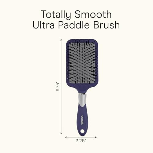 Conair Paddle Hair Brush, Ultra Wide Detangling Design for Thick Hair - image 8