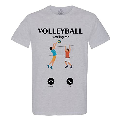 Volleyball is Calling Me le t-shirt homme col rond qui célèbre le beach-volley