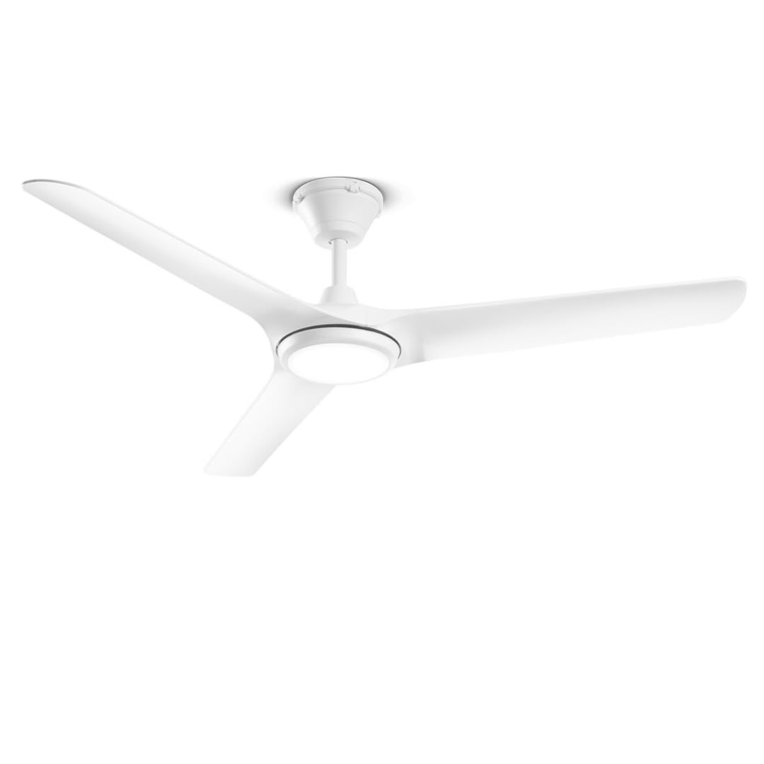 Ventilateur de plafond avec lumière Perenz 7194 B CT blanc 142 cm