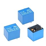 Relay SRD-5VDC-SL-C SRD-12VDC-SL SRD-3VDC SRD-9V 5PINS 12V DC 10A SRD-24VDC-SL-C 2Pcs(SRD-9VDC-SL-C)