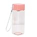 Oumefar Carré de Bouteille d'eau de cruche d'eau de 300 ML écologique pour Le jus(Pink)