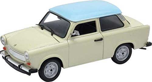  W Welly Trabant 601 1:24 bicolore crea