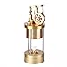 Steam Engine Model Kit, 5 x 5.5 x 14CM Mini Pure Copper Verticle Type Steam Engine Model Creative Gift Set