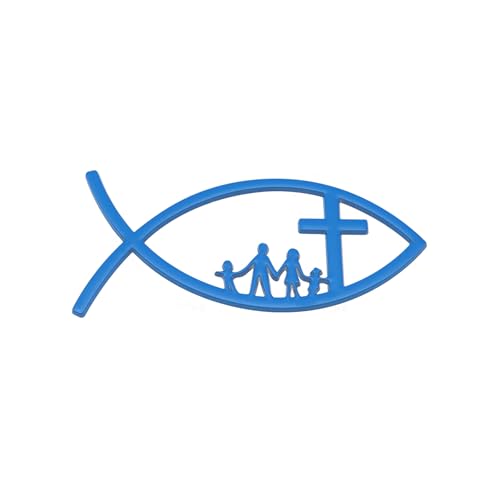 3D Autofish Pegatinas Pegatinas Emblemas de Peces Adhesivo Metal Cal para Ventana de Coche Parachoques