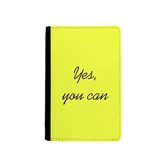 Étui portefeuille pour passeport Yes You Can idée cadeau voyageur