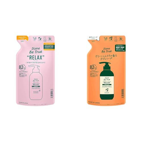 Diane Be True(�_�C�A�� �r�[�g�D���[) �y�Z�b�g�����z�V�����v�[ [�X�g���[�g] �����b�N�X �X���[�X���y�A �l�ߑւ� 320ml ���Y�� + �{�f�B�\�[�v [�O���[��&���X�N�̍���] �����b�N�X ���b�`���C�X�`���[ �l�ߑւ� 340ml ��