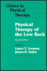 Hardcover Physical Therapy of the Low Back (Clinics in Physical Therapy) Book