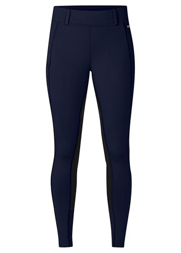 Image of Kerrits Women's Flex 3.0 Full Seat Horse Riding Tights | Flexible, Four-Way Stretch, Lightweight, Equestrian Leggings, Secure Grip, Pockets